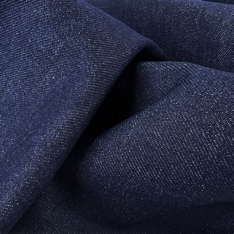 denim blue metallic fabric|dark blue jean fabric.